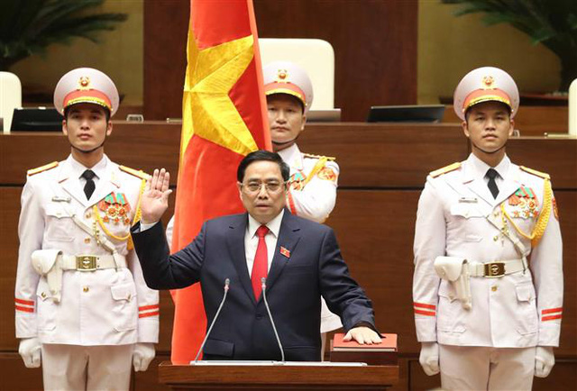 Thủ tướng Chính phủ Phạm Minh Chính tuyên thệ nhậm chức